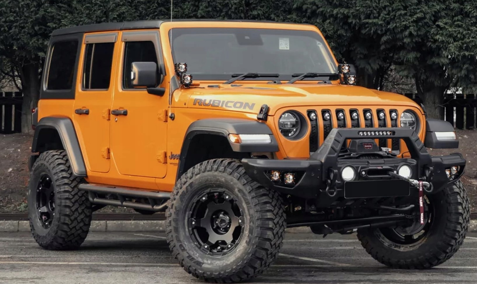 საფეხური WRANGLER 2007-2017 კომპლექტი (4 კარიანი) (პაროგი)